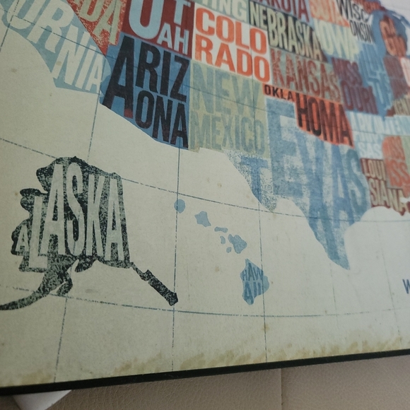 P Graham Dunn Rustic Look United States of America Flag - Picture 5 of 7